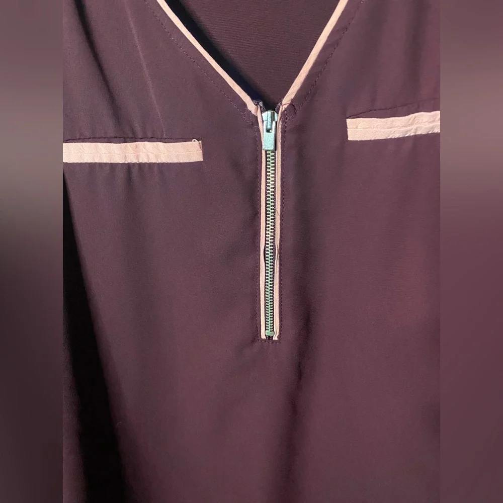 New York & Co Long Sleeve Blouse - Picture 2 of 4